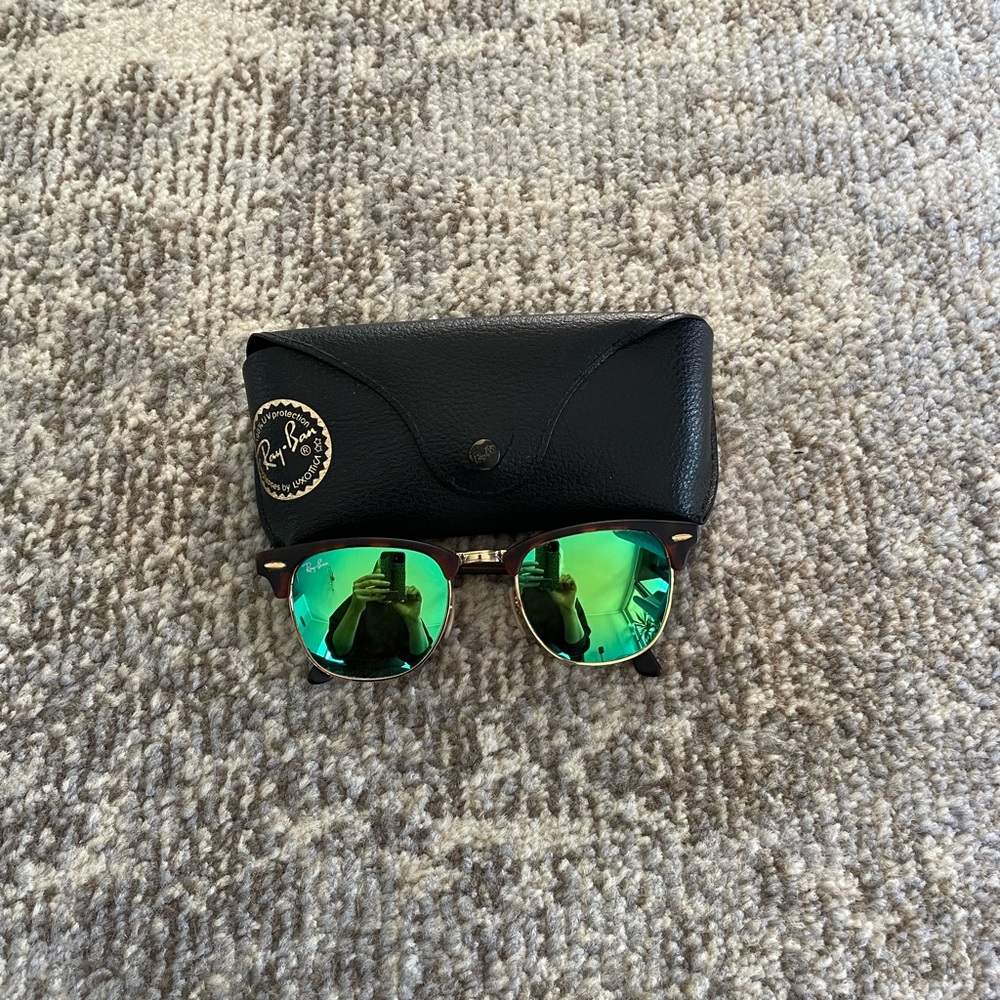 Rayban sunglasses, clubmaster model